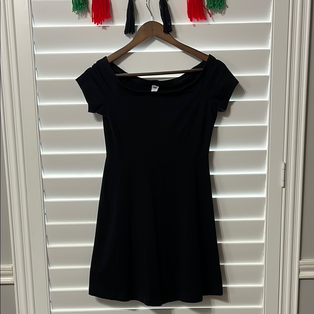 Soft cotton off the shoulders dress
